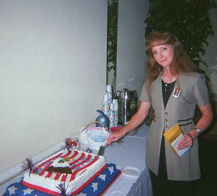 Cutting our cake