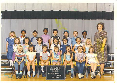 Mrs. Gamble 1st Grade 85-86