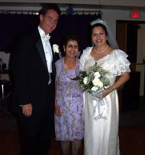 Mom w/Bride & Groom