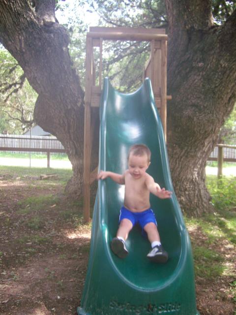 At the play ground