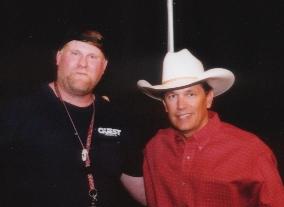 Me and George Strait