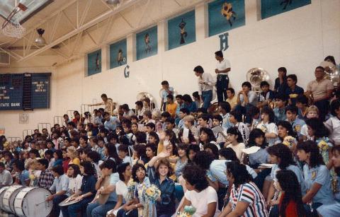 band at pep rally