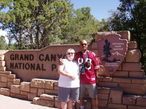 pam & gregory @ grand canyon