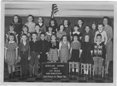 1960 1961 Frist grade class
