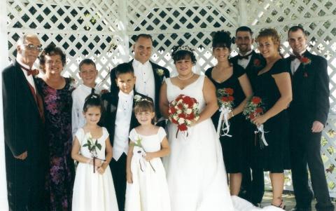Frank's wedding 2004