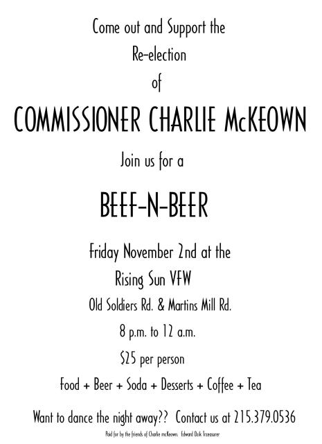 beef and beer flier