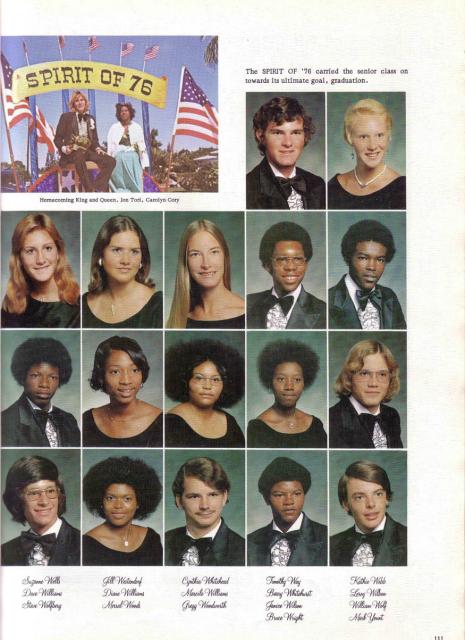 Class of 1976 Yearbook Pictures