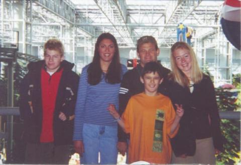 Family at Mall of America