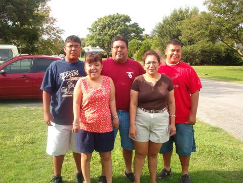 Eusebio & his Family