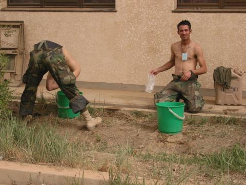 Cleaning up in Iraq