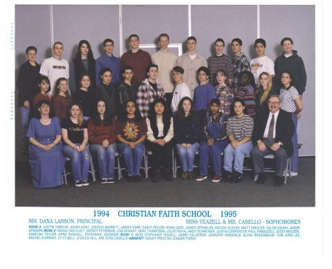Christian Faith/ Pacific High School Class of 1997 Reunion - Class Pictures