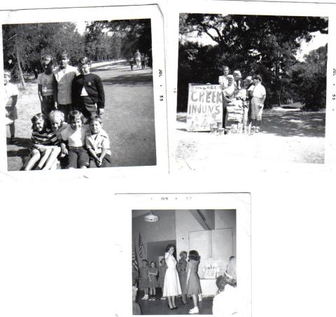 1955-1957 girl scout pictures
