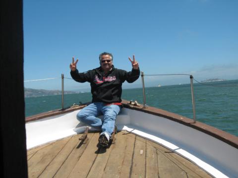 Boat in SF Bay