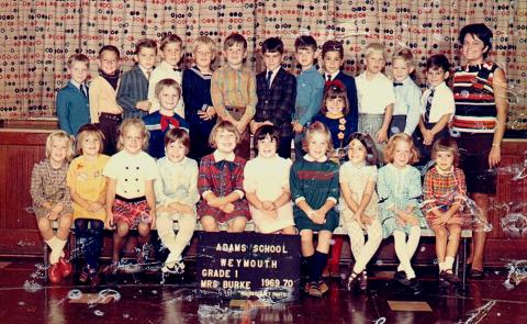 mrs burke's 1st grade 1969