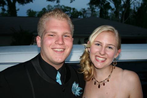 Son Patrick and his prom Date 2006