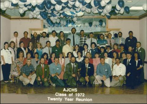 AJCHS "Class of 1972" 20 Year Reunion