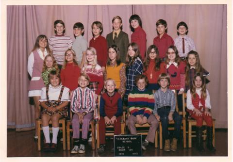Mrs. O'Brien's Fifth Grade Class, '73
