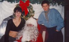 Dyke days with X and Santa