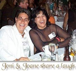 Joni & Joanne Share a laugh