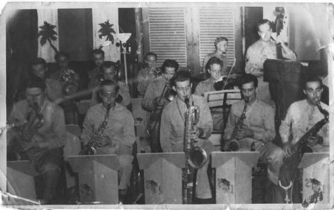 1946/Mr. Neeley's Army Band. Lower left
