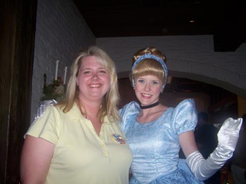 I met Cinderella!