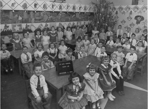 st ann kindergarden 1952