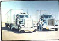 A Kenworth and a