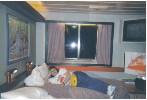 on cruise ship