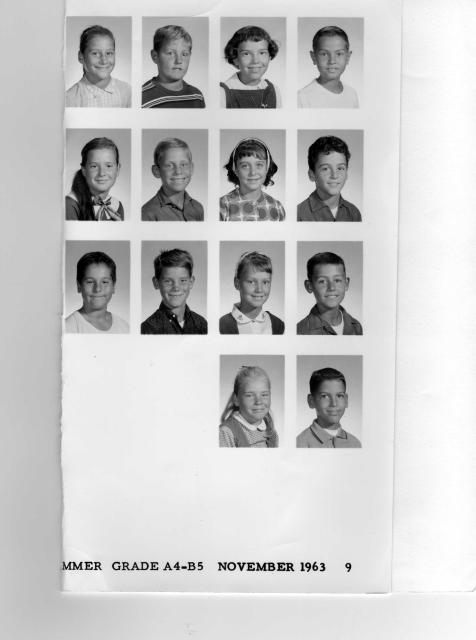 Cahuenga School, 1962-1962 4th grade and