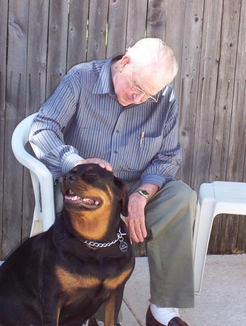 My Dad and my Dog