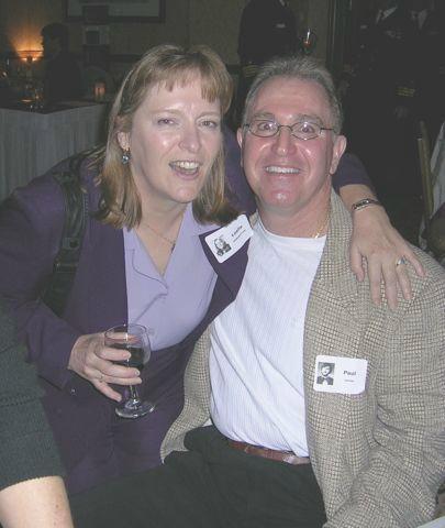 Leslie DeWaard and Paul Levine