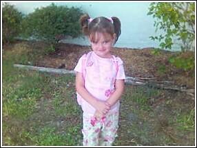 Kimberly's first Day of Pre K 2006
