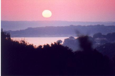 Sunrise at Canyon Lake