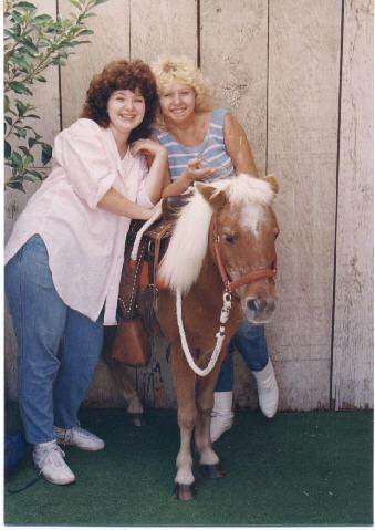 Kathy and Rhonda