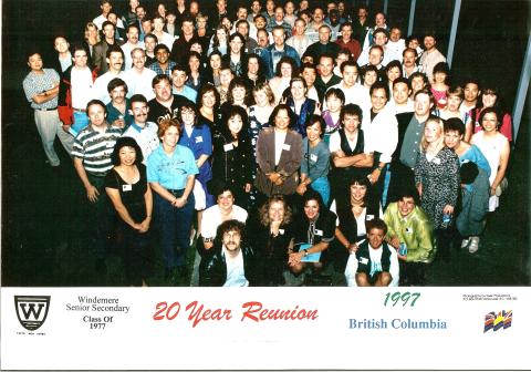 Windermere High School Class of 1977 Reunion - 1997 20 Year Renunion