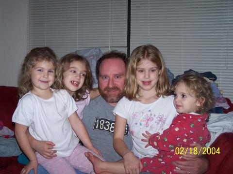 Dad and 4 ladies