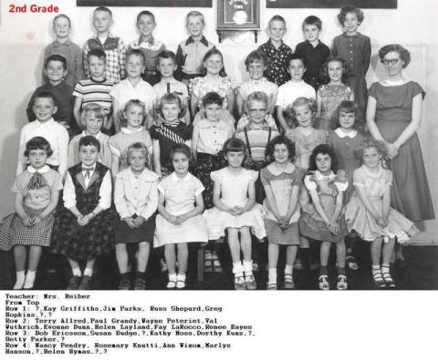 2nd Grade Class of 1956