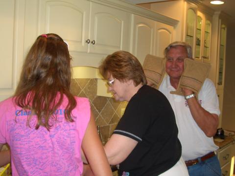 Hans, Hetty and granddaughter Kristen