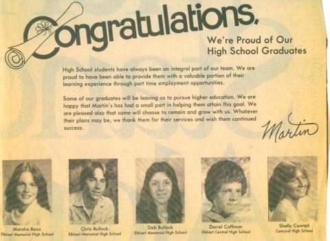 Martins grads - 1980 - 1