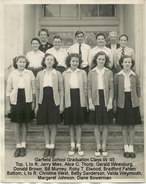 Garfield School Class of W '45