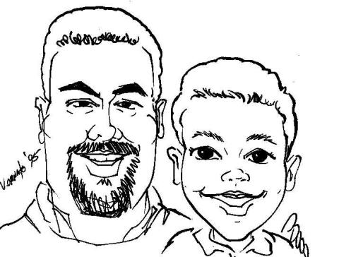 My Son & I -a sketch