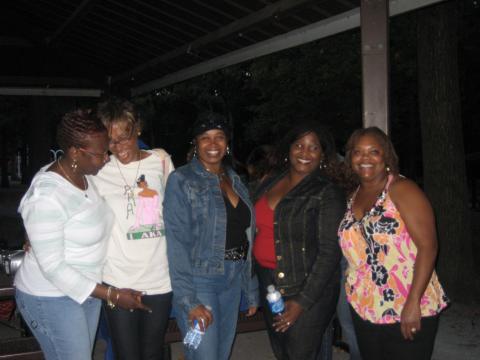 Arlette, Cheree Moore, Trina Spivey, Pat Jones, Jennifer Colbert