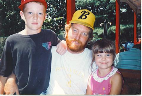 Jason, Me, Lucy in the early 90's