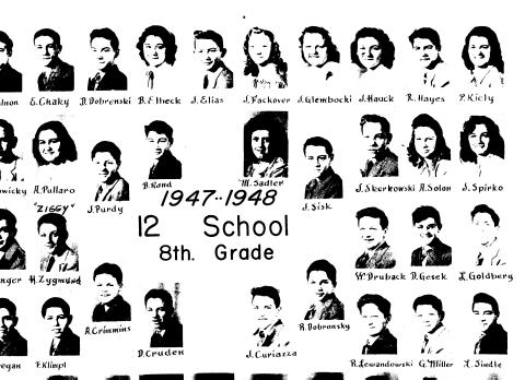 Bailey's school kindergarten 1941