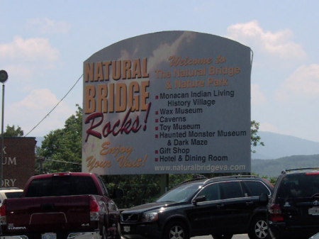 Natural Bridge Rocks!