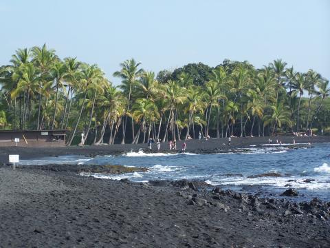 Black Sand Beach, HI