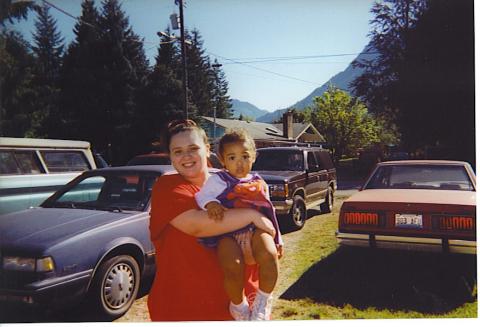 Kellie and daughter