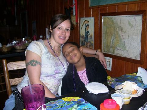 Me & Jade-10 yrs old