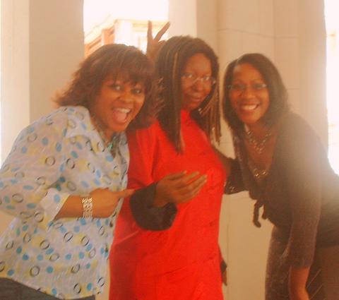 Chery, Whoopi and Kathy  in Vegas - 2005