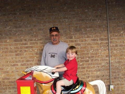 Steve and Grandson Philip